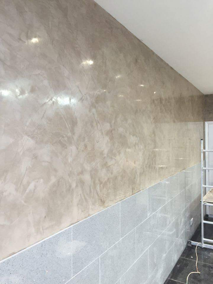 Decorating, Polishing, Plastering and Installation Quartz Wall Tiles in Woking Surrey, UK