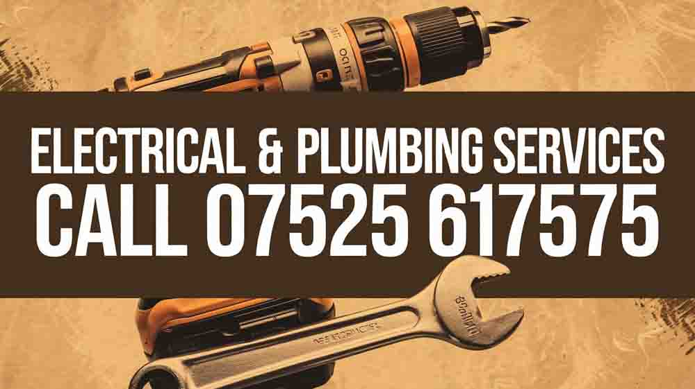 Electrical Plumbing Services Call 07525 617575