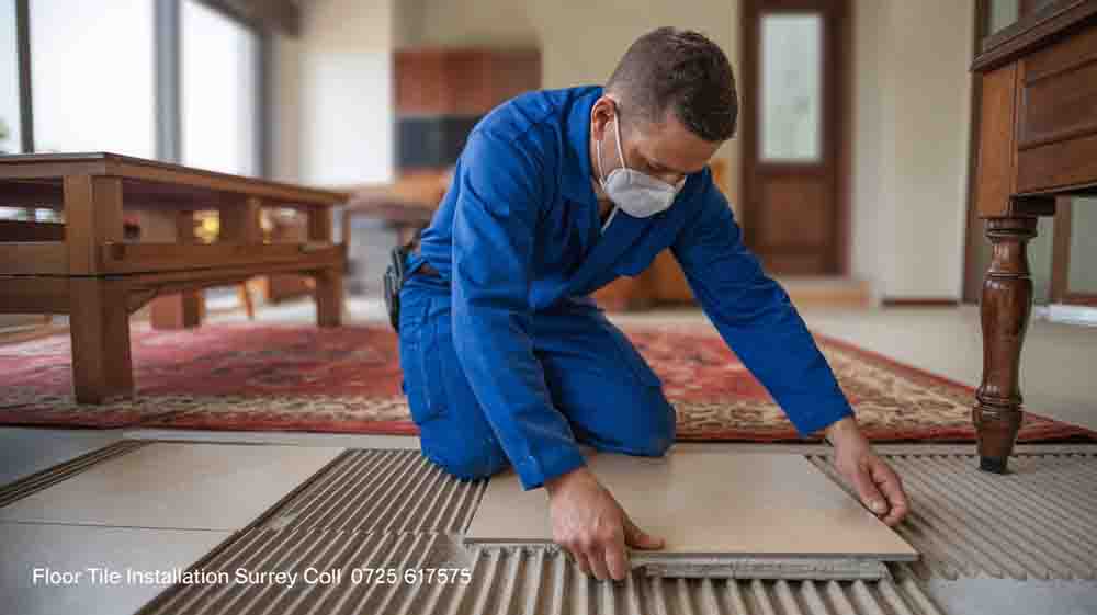 Floor Tile Installation Surrey Call 07525 617575